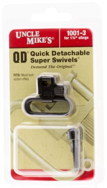 Picture of Uncle Mike's MO10013 Super Swivel  Blued 1.25" Steel Quick Detach