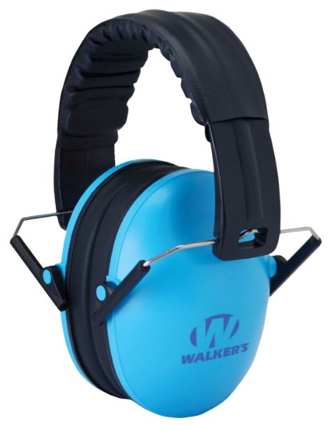 Picture of Walker's GWPFKDMBL Baby & Kids Folding Muff 23 dB Over the Head Blue/Black Polymer