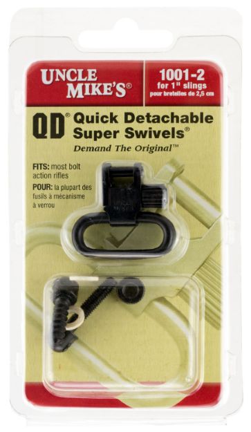 Picture of Uncle Mike's MO10012 Super Swivel  Blued 1" Steel Quick Detach