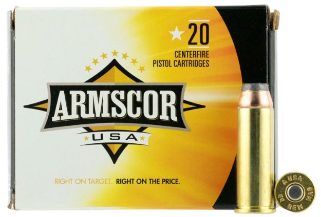 Picture of Armscor FAC44M2N USA  44Rem Mag 240gr Jacketed Hollow Point 20 Per Box/25 Case