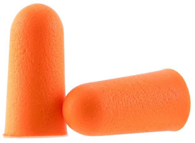 Picture of Walker's GWPFP50BAG Foam Ear Plugs  Foam 32 dB In The Ear Orange Adult 50 Pair