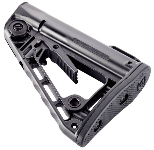 Picture of Wilson Combat TRSUPERSTOC Super-Stoc Carbine Buttstock Black Synthetic Collapsible for AR-15