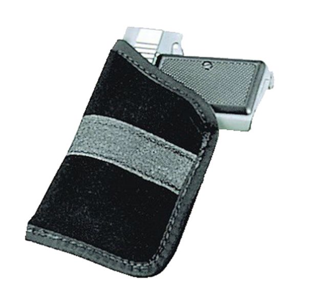 Picture of Uncle Mike's 87442 Inside The Pocket Holster IWB Size 02 Black Suede Like Pocket Fits Small .380 Autos Right Hand