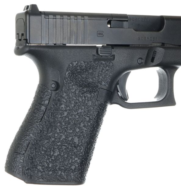 Picture of Talon Grips 382R Adhesive Grip  Glock Gen5 19/23/25/32/38/44 w/No Backstrap, Black Textured Rubber