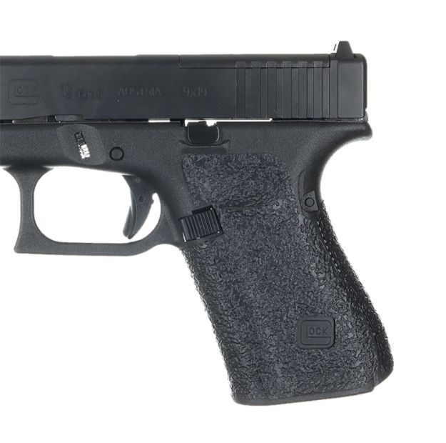 Picture of Talon Grips 383R Adhesive Grip  Glock Gen5 19/23/25/32/38/44 w/Medium Backstrap, Black Textured Rubber