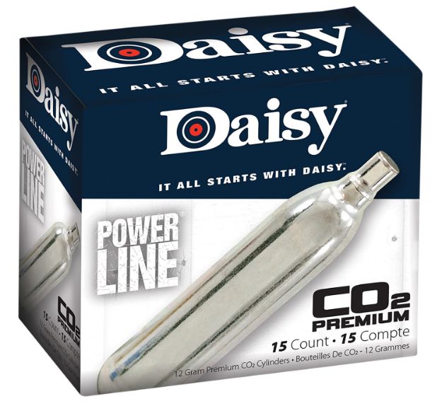 Picture of Daisy 997015611 Powerline CO2 Cylinder 12gram 15/Pack