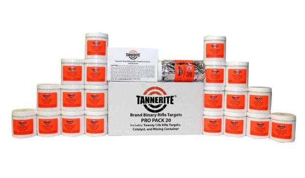 Picture of Tannerite PP20 Pro Pak  Impact Enhancement Explosion White Vapor Centerfire Rifle Firearm 0.50 lb 20 Targets