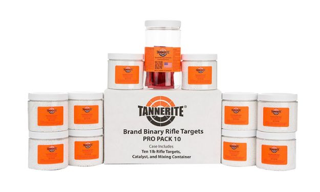 Picture of Tannerite PP410 Pro Pak  Impact Enhancement Explosion White Vapor Centerfire Rifle Firearm 1 lb 10 Targets