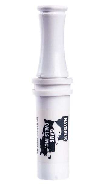 Picture of Haydel's Game Calls B14 Blue & Snow Goose  Open Call Attracts Geese White Plastic