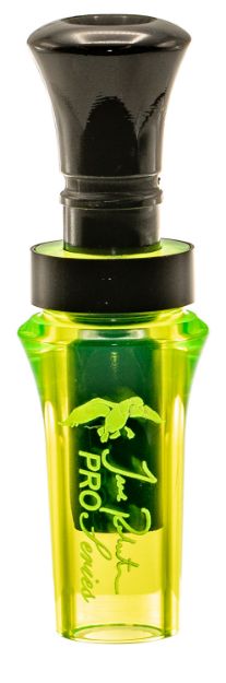 Picture of Duck Commander DCPROAC Jase Pro Series  Open Call Double Reed Mallard Hen Sounds Attracts Ducks Chartreuse Acrylic