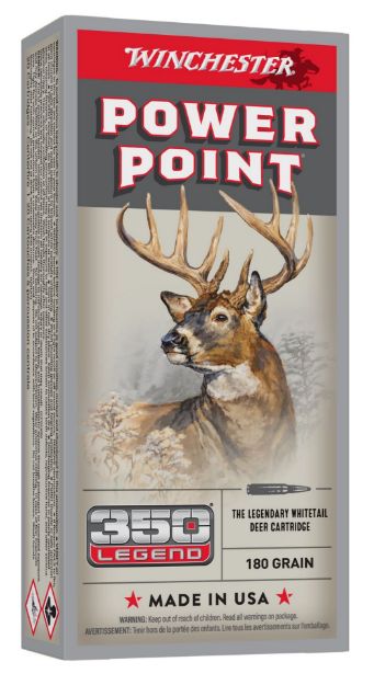 Picture of Winchester Ammo X3501 Power-Point  350Legend 180gr 20 Per Box/10 Case