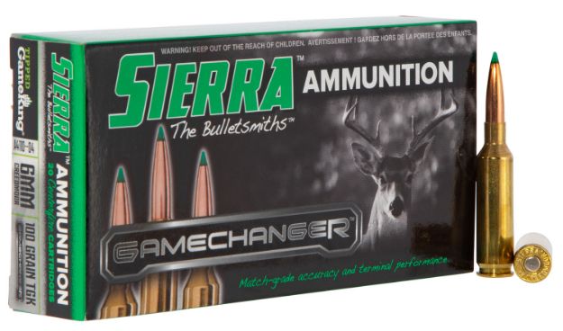 Picture of Sierra A411004 GameChanger  6mmCreedmoor 100gr Sierra Tipped GameKing 20 Per Box/10 Case