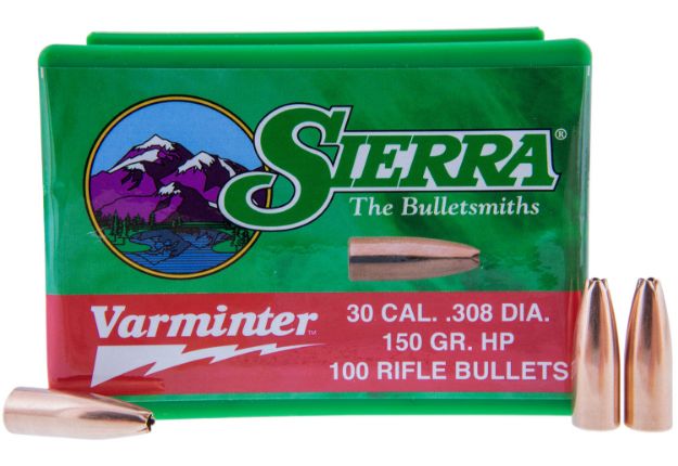 Picture of Sierra 2136 Varminter  308Win 150gr Hollow Point 100/Box