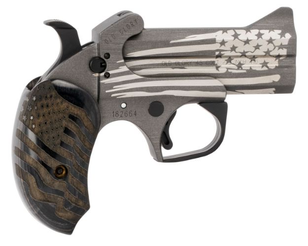 Picture of Bond Arms BAOG Old Glory  45 Colt (LC)/410 Gauge 3.50" 2 Round American Flag Stainless Steel Cerakote