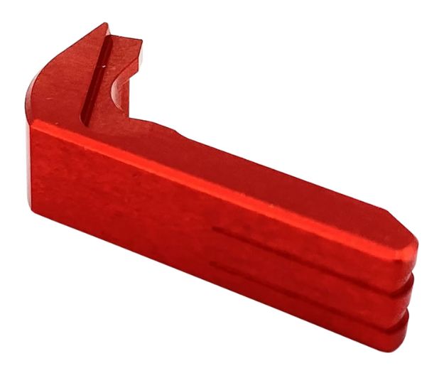 Picture of Cross Armory CRGMCRD Mag Catch  Extended Compatible w/ Glock Gen1-3/P80 Red Anodized Aluminum