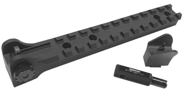 Picture of Samson 040408201 B-TM Sight Package for Ruger 10/22  Black Anodized Front & Rear Sight