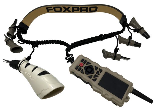 Picture of Foxpro FXD8 LAN XD8 Lanyard  Black/Tan Paracord