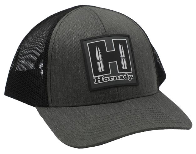 Picture of Hornady 99217 Hornady Cap Mesh Cap Gray Black Structured