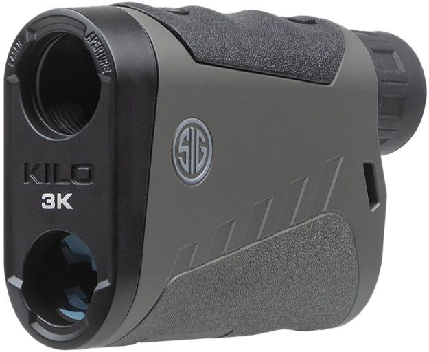 Picture of Sig Sauer Electro-Optics SOK3K602 KILO3K Rangefinder Black/Gray 6x22mm 3000 yds Max Distance Segmented OLED Display