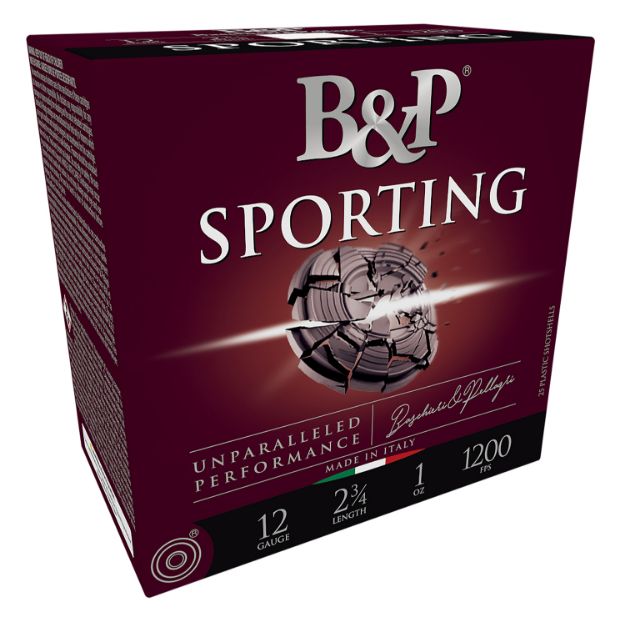 Picture of B&P 12B1SCL7 Sporting Clay  12Gauge 2.75" 1oz 7.5Shot 25 Per Box/10 Case