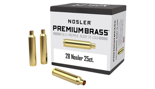 Picture of Nosler 10150 Premium Brass Unprimed Cases 28Nosler Rifle Brass 25/Box