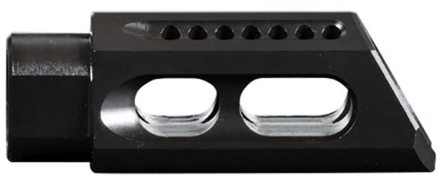 Picture of Yankee Hill 26MBA Slant Muzzle Brake Black Steel with 1/2"-28 tpi Threads & 2.50" OAL for 5.56x45mm NATO AR-Platform