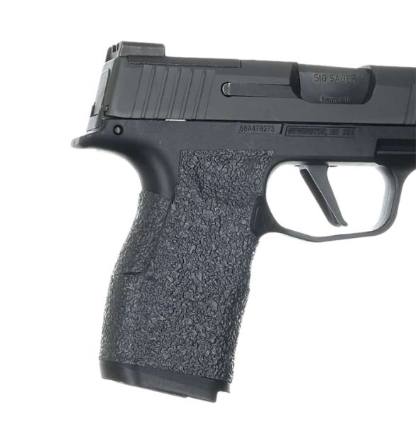 Picture of Talon Grips EV12R Adhesive Grip  Textured Black Rubber, Fits Sig P365/P365XL