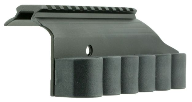 Picture of TacStar 1081029 SideSaddle Rail Mount Mossberg 500/590 12 Gauge 6rds Black Aluminum