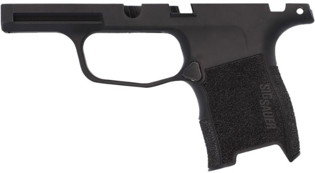 Picture of Sig Sauer 8900156 P365 Grip Module 9mm Luger, Black Polymer, Fits Sig P365 (Manual Safety)