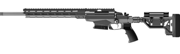 Picture of Tikka JRTAC482L T3x Tac A1 6.5 Creedmoor 24" 10+1 Black Rec/Barrel Black Fixed with Aluminum Bedding Stock Black Polymer Grip Left Hand