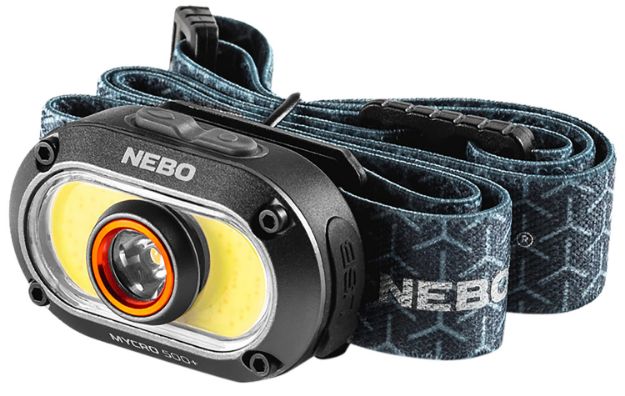 Picture of Alliance Consumer Group NEBHLP1005 Mycro 500+ Rechargeable Headlamp  Black |