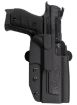 Picture of Walther Arms 5130217 PPQ  Q5 Match Steel Frame OWB Holster Black Kydex Belt Slide