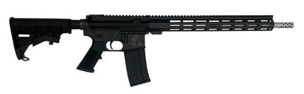 Picture of Great Lakes Firearms GL15223SSLBLK AR-15  223 Wylde 30+1 16", Black, 15" M-Lok Handguard, Carbine Stock, A2 Grip, Muzzle Brake Left Hand