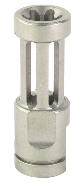 Picture of Samson 040606200 Flash Hider  Stainless Steel, Fits Ruger 10/22