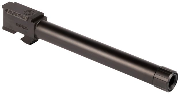 Picture of SilencerCo AC860 Threaded Barrel  5.80" 9mm Luger, Black Nitride Stainless Steel, Fits Glock 34 Gen 1-4