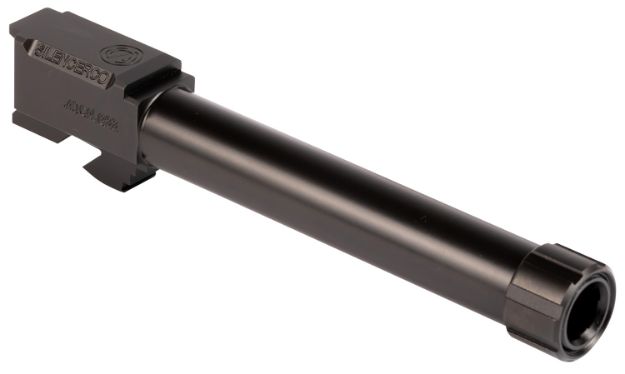 Picture of SilencerCo AC50 Threaded Barrel  4.80" 40 S&W, Black Nitride Stainless Steel, Fits Glock 22 Gen 2-4