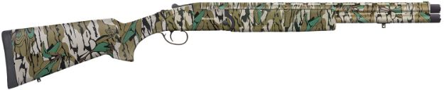 Picture of Mossberg 75486 Silver Reserve Eventide Turkey Over/Under 20 Gauge 3" 2rd 20", Mossy Oak Greenleaf, Synthetic Furniture, Fiber Optic Sight, Ext. Turkey Choke