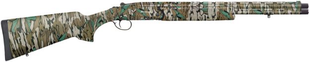 Picture of Mossberg 75487 Silver Reserve Eventide Turkey Over/Under 28 Gauge 2.75" 2rd 20", Mossy Oak Greenleaf, Synthetic Furniture, Fiber Optic Sight, Ext. Turkey Choke