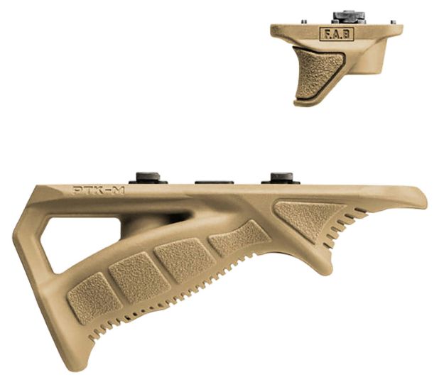 Picture of FAB Defense FXPTKMCT PTK-M Rubberized M-LOK Compatible Ergonomic Pointing Grip Combo Pack  Flat Dark Earth