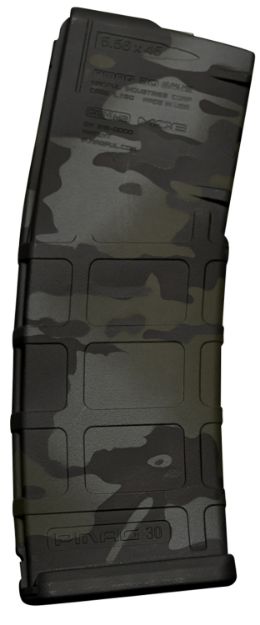 Picture of Weapon Works 228041 PMAG GEN M2 MOE 30rd 5.56x45mm NATO MultiCam Black Polymer Fits AR-15