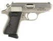 Picture of Walther Arms 4796022 PPK/S  32 ACP 7+1 3.30" Stainless Steel Barrel, Matte Stainless Serrated Slide & Frame w/Beavertail, Black Checkered Polymer Grip, Right Hand