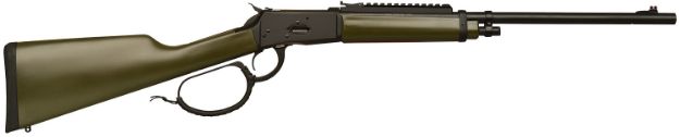 Picture of Gforce Arms GFLVR44OD Saddlehorn  44 Mag 10+1 16.50" Black Steel Barrel, Black Picatinny Rail Aluminum Receiver, Fixed Green Synthetic Stock