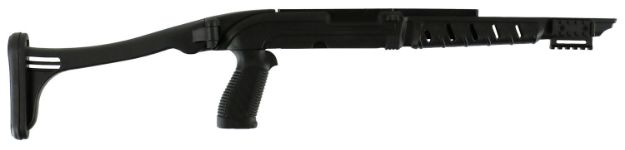 Picture of ProMag PM279 Tactical Folding Stock  Black Synthetic with Pistol Grip for Mossberg 702 Plinkster