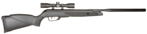 Picture of Gamo 6110067854 Wildcat Whisper Air Rifle Gas Piston 177 1rd Shot Black Black Receiver Black Molded All Weather Stock Scope 4x32mm