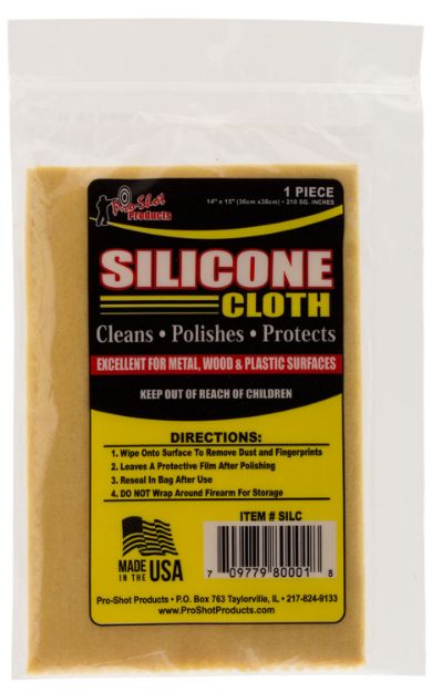 Picture of Pro-Shot SILC Silicone Cleaning Cloth  Cotton 14"x15"