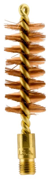 Picture of Pro-Shot 20S Bore Brush  20 Gauge Shotgun #5/16-27 Thread Bronze Bristles Looped Tip Brass Core