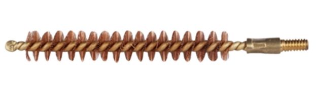 Picture of Pro-Shot 338R Bore Brush  .338 Cal Rifle #8-32 Thread Bronze Bristles Brass Core