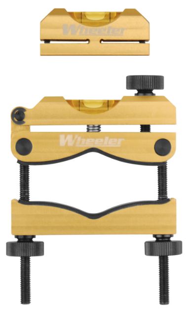 Picture of Wheeler 119050 Pro Reticle Leveling System Black/Yellow Aluminum Universal