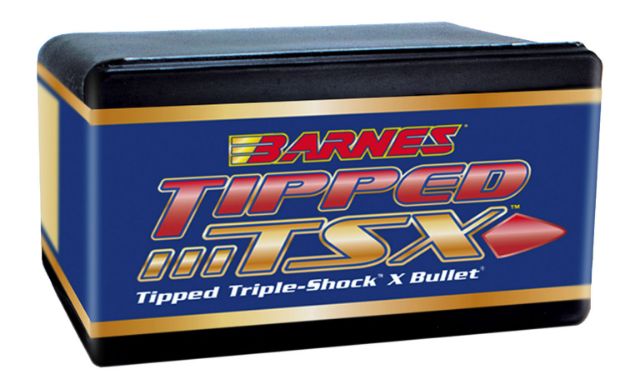 Picture of Barnes Bullets 30187 Tipped TSX  22Cal 55gr Boat Tail 50/Box