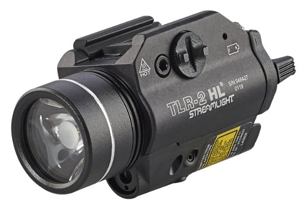 Picture of Streamlight 69261 TLR-2 HL Gun Light  Black Anodized 1,000 Lumens White LED Red Laser